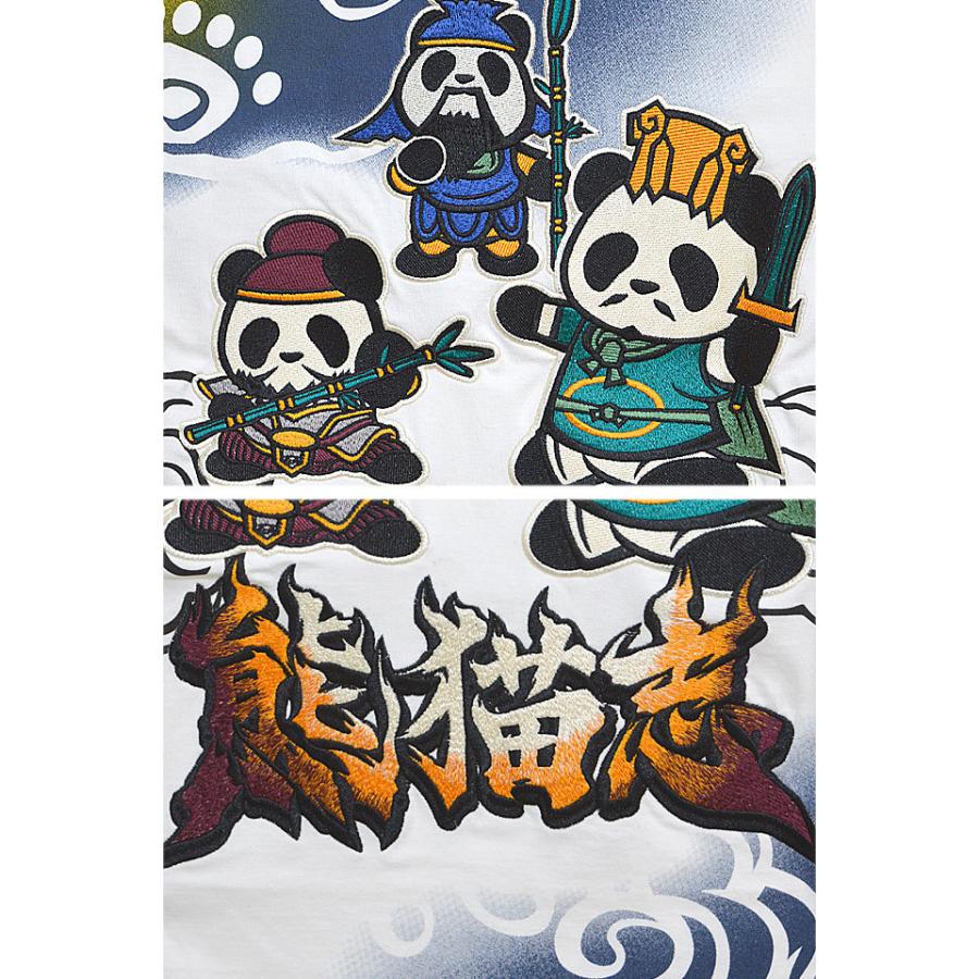 武将パンダ半袖tシャツ Pandiesta Japan 5852 パンディエスタジャパン 三国志 刺繍 タイダイ Nsk M サクラスタイル 通販 Yahoo ショッピング