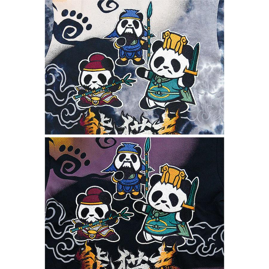 武将パンダ半袖tシャツ Pandiesta Japan 5852 パンディエスタジャパン 三国志 刺繍 タイダイ Nsk M サクラスタイル 通販 Yahoo ショッピング