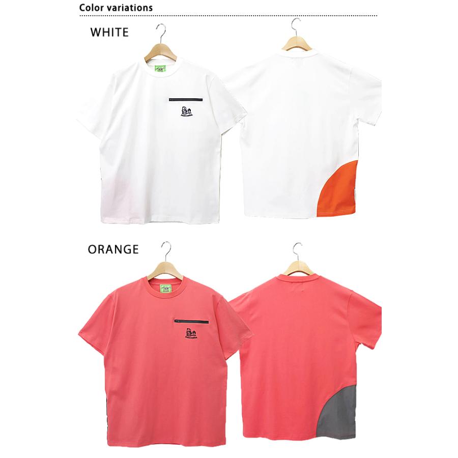 PANCAMDA防水ファスナーポケット付き半袖Tシャツ PANDIESTA JAPAN 