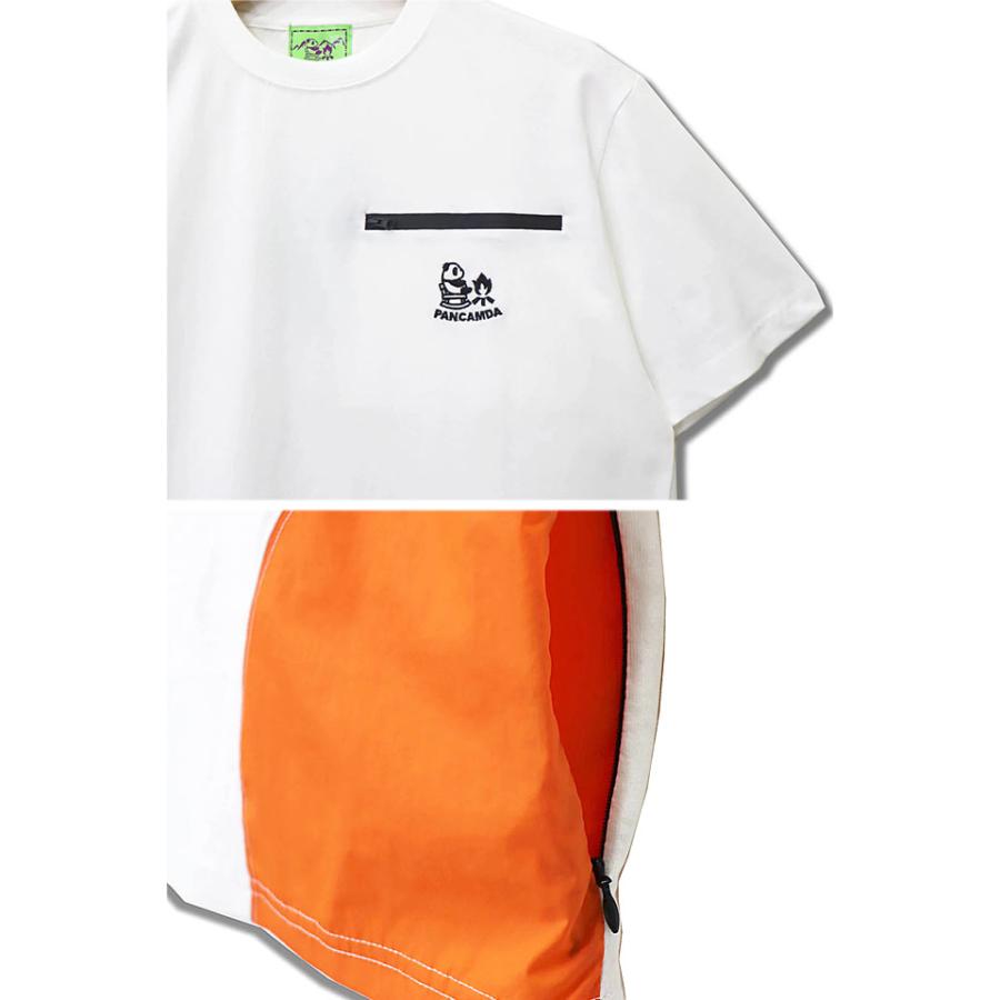 PANCAMDA防水ファスナーポケット付き半袖Tシャツ PANDIESTA JAPAN 
