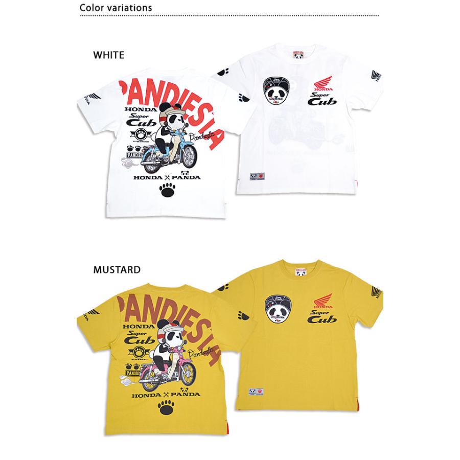 HONDA×PANDIESTA SUPER CUB半袖Tシャツ PANDIESTA JAPAN 523503