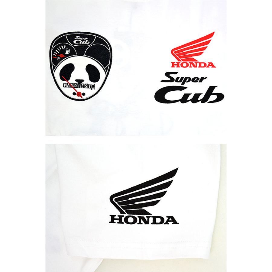 HONDA×PANDIESTA SUPER CUB半袖Tシャツ PANDIESTA JAPAN 523503