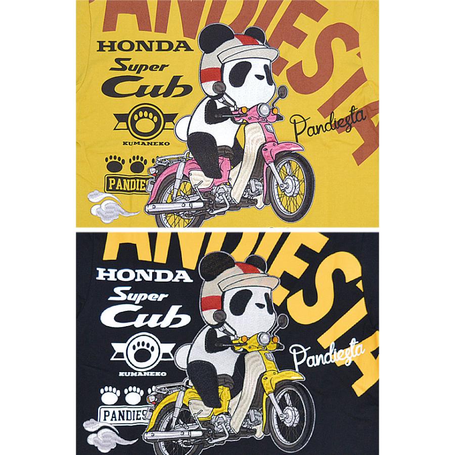 HONDA×PANDIESTA SUPER CUB半袖Tシャツ PANDIESTA JAPAN 523503