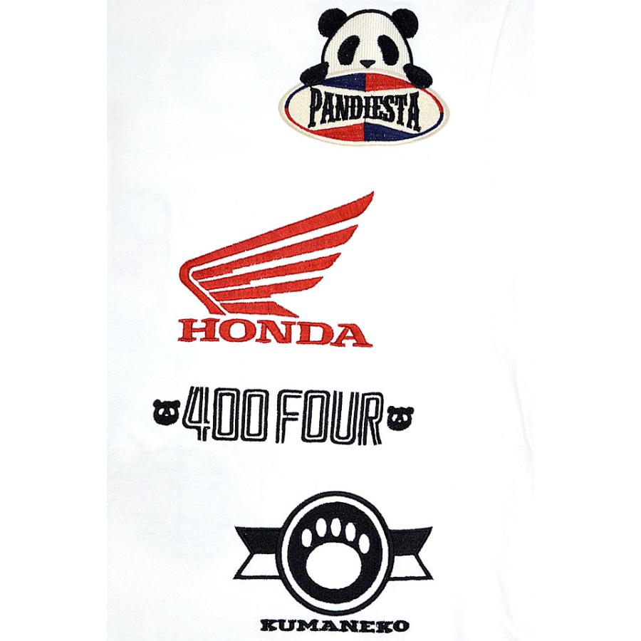 HONDA×PANDIESTA CB400FOUR半袖Tシャツ PANDIESTA JAPAN 523508