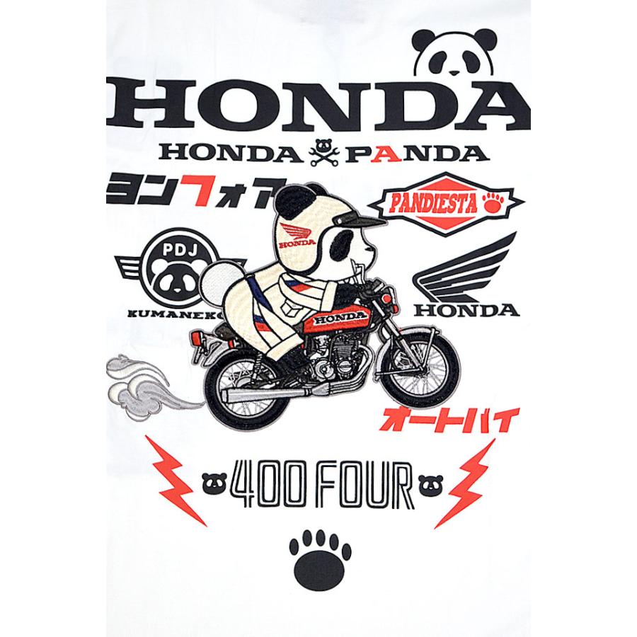 HONDA×PANDIESTA CB400FOUR半袖Tシャツ PANDIESTA JAPAN 523508
