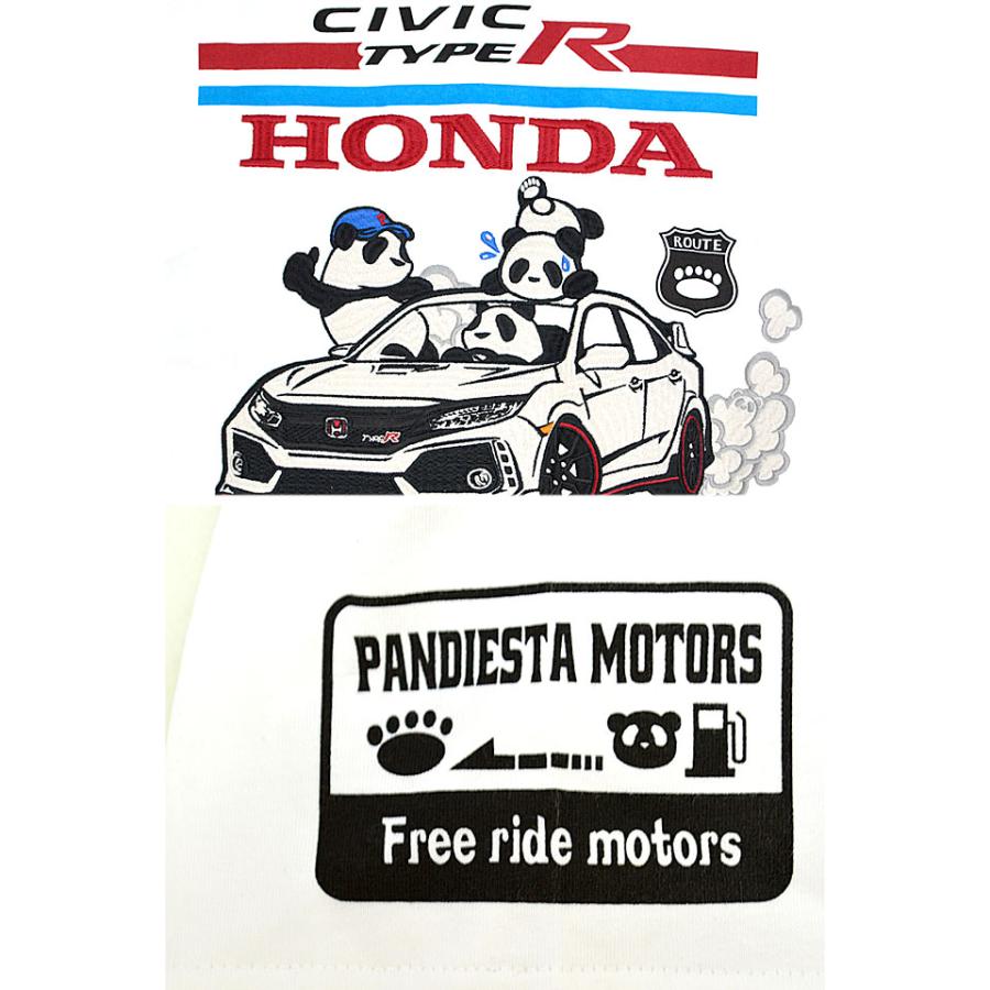 HONDA×PANDIESTA CIVIC TYPE-R ポロシャツ PANDIESTA JAPAN 523505
