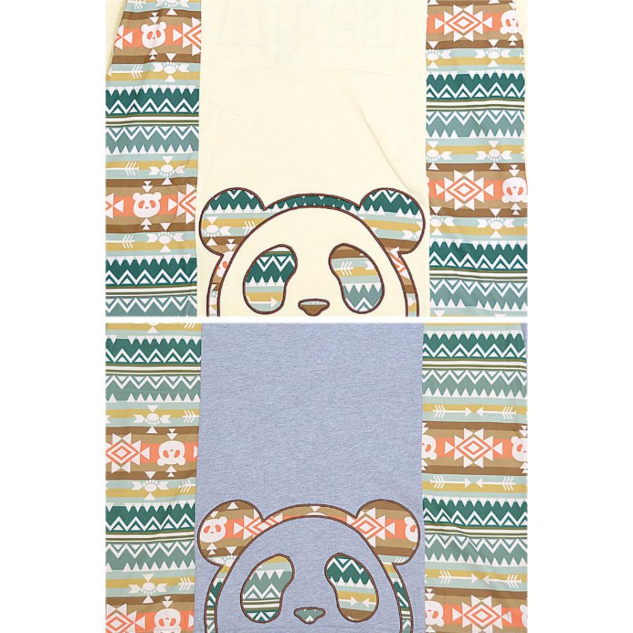 ネイティブパンダ切替BIGロングTシャツ PANDIESTA JAPAN 533953
