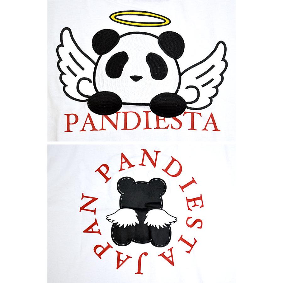 天使のパンダさんBIG Tee PANDIESTA JAPAN 554106 パンディエスタジャパン ゆったりめ オーバーサイズ ユニセックス 天使のパンダさんBIG Tee PANDIESTA JAPAN 554106 パンディエスタ