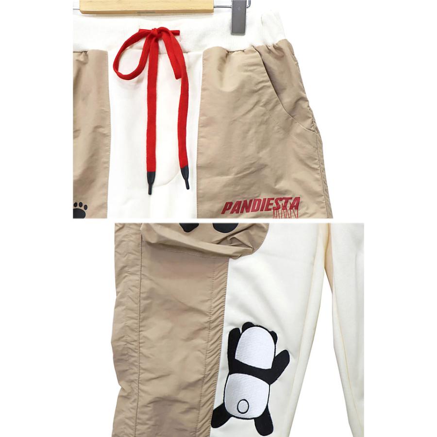 ミリタリーナイロン切替スウェットパンツ PANDIESTA JAPAN 564952