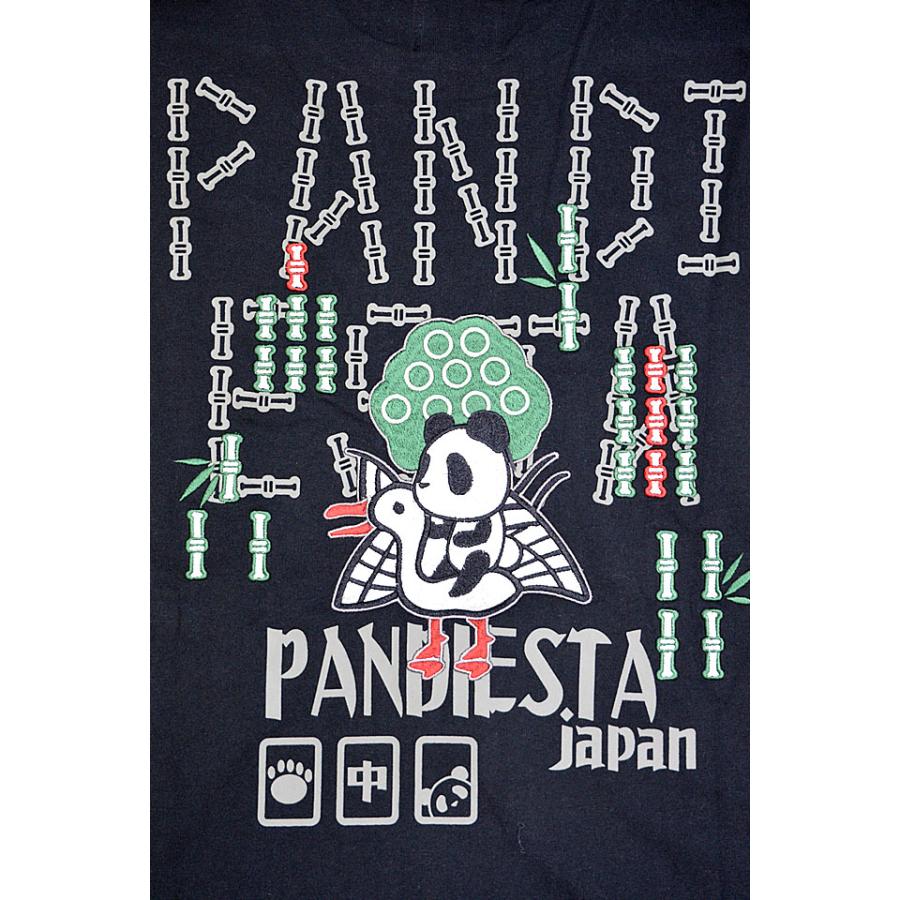麻雀ロングTシャツ PANDIESTA JAPAN 564211 パンディエスタジャパン