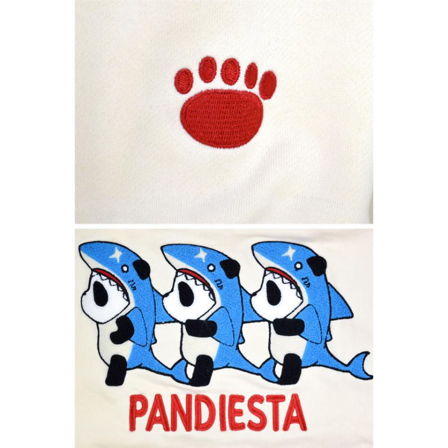 パンダorシャーク？？ジップパーカー PANDIESTA JAPAN 564564 パンディエスタジャパン 鮫 刺繍 ユニセックス パンダorシャーク？？ジップパーカー PANDIESTA JAPAN 564564 パンディ