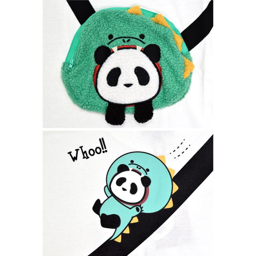 ダイナソーパンダ バッグ付きBIG Tee PANDIESTA JAPAN 585754 パンディ