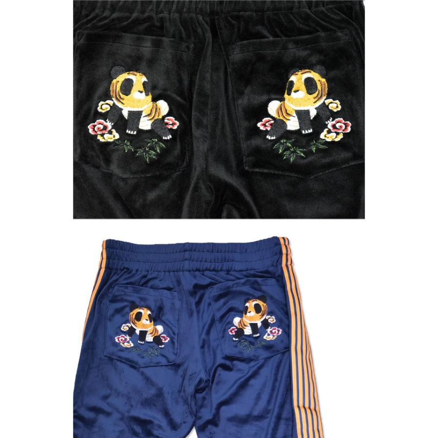 タイガーパンダベロアパンツ PANDIESTA JAPAN 595207 パンディエスタ