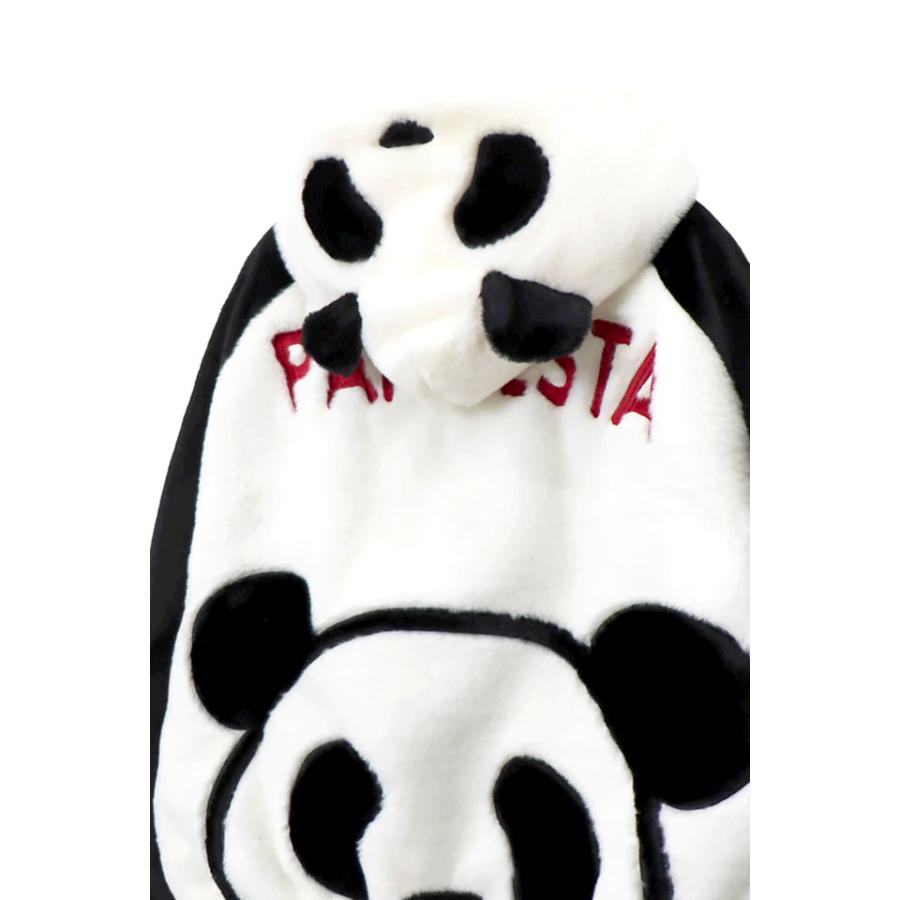 ラグラン切替フェイクファーパーカー PANDIESTA JAPAN 595200 パンディ