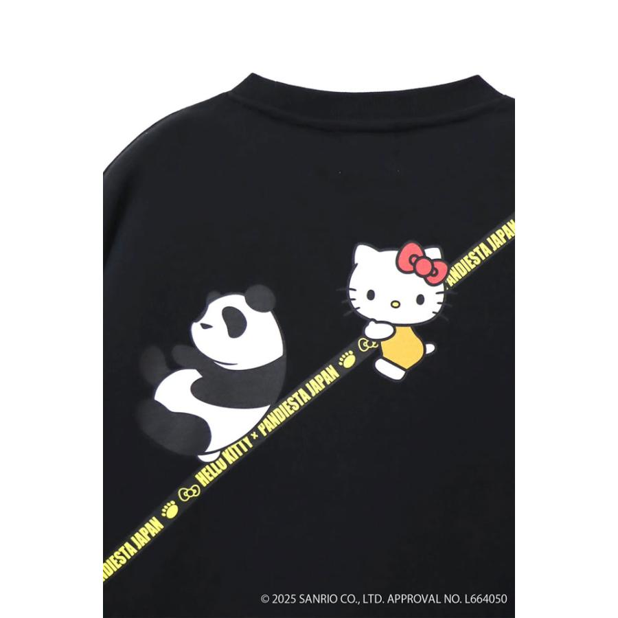 Hello Kitty×Pandiesta BAG風ポケット付き仲良しスウェット PANDIESTA JAPAN 595400 パンディエスタジャパン パンダ キティちゃん爆買_5