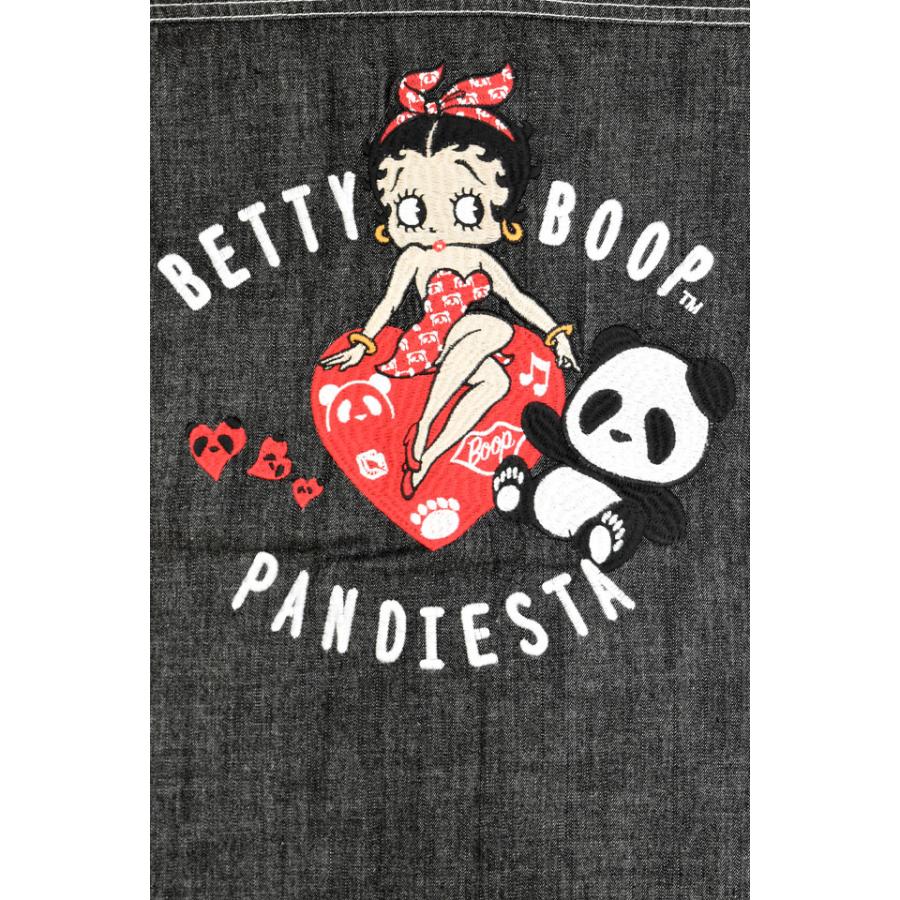 パンディエスタ×ベティブープ ハートBETTY デニムシャツ PANDIESTA