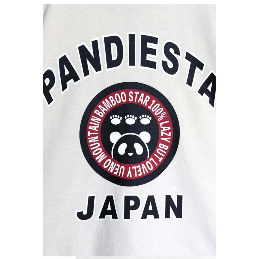 ミリタリー切替ダブルジップ半袖パーカー PANDIESTA JAPAN 526952