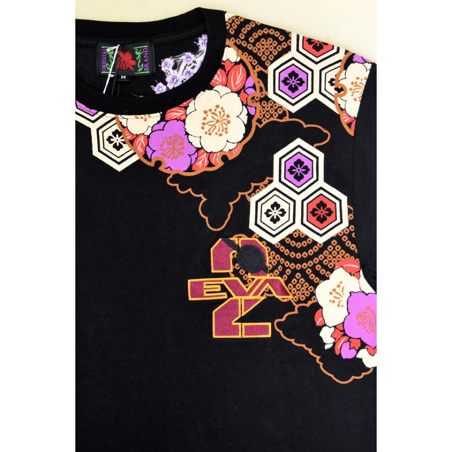 EVANGELION×錦 百華流水アスカ半袖Tシャツ 錦 526234 和柄 和風