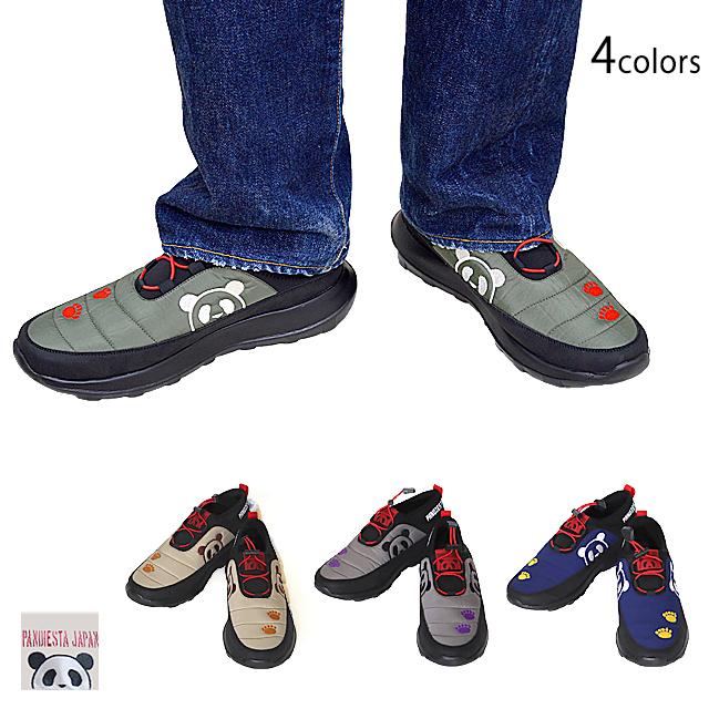 熊猫謹製モックスニーカー PANDIESTA JAPAN 561621 パンディエスタジャパン パンダ 靴 シューズ 刺繍 熊猫謹製モックスニーカー PANDIESTA JAPAN 561621 パンディエスタ