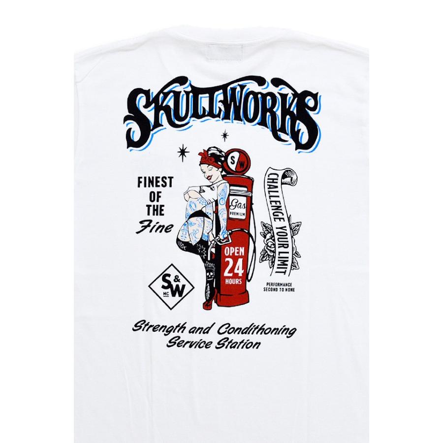 Gsタトゥーガール半袖tシャツ スカルワークス Skull Works バイカー バイク アメカジ ピンナップガール Skw M サクラスタイル 通販 Yahoo ショッピング