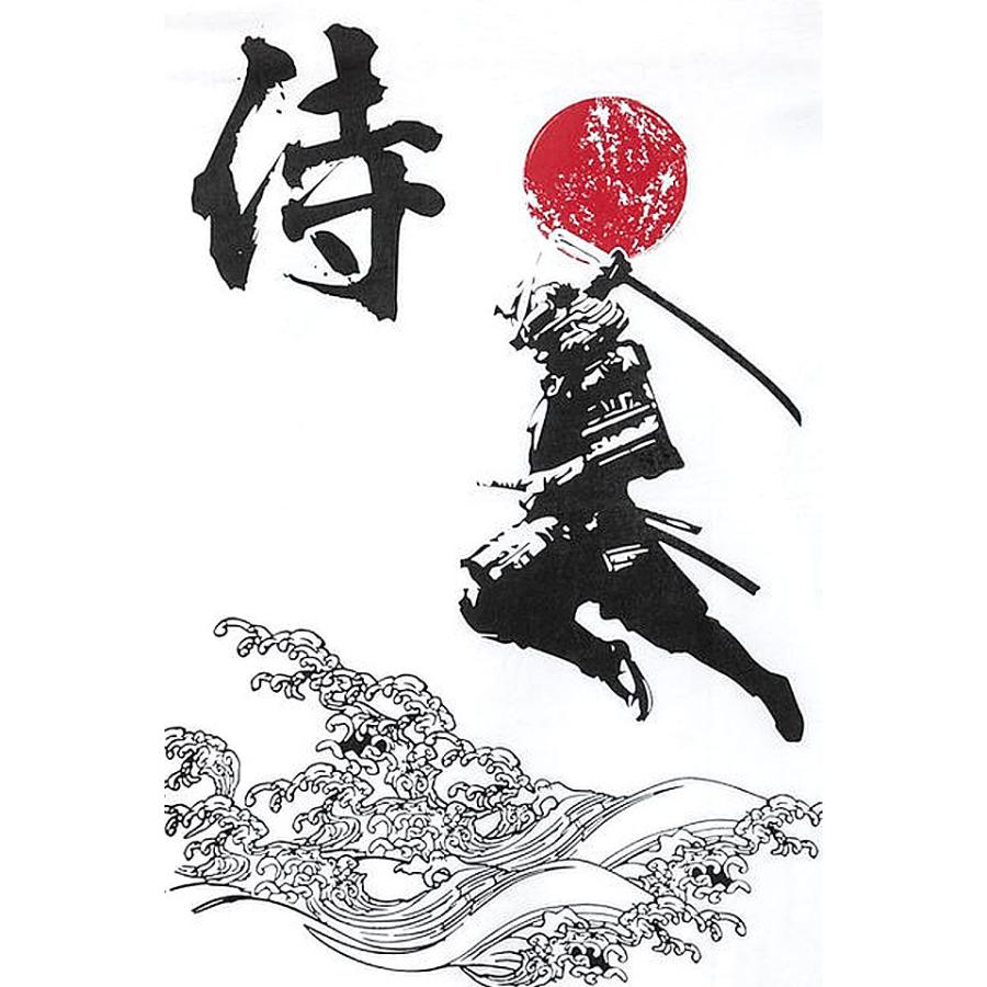 兜侍蛙」半袖Tシャツ 参丸一 SM-30829 和柄 和風 さんまるいち カエル