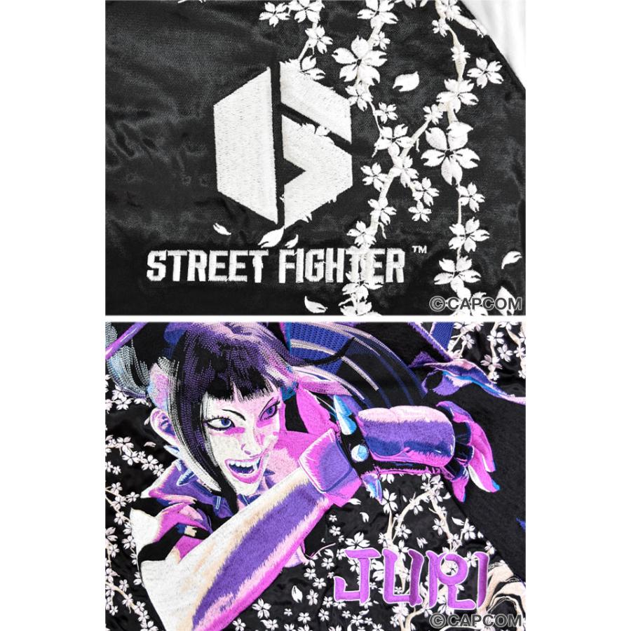 ストリートファイター6 リバーシブルスカジャン「JURI」 サクラ ストリートファイター6 リバーシブルスカジャン「JURI」 サクラ