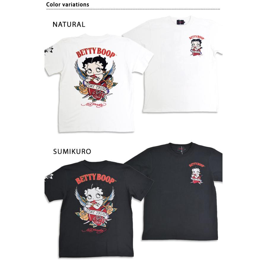 Ed Hardy×BETTY 天竺半袖Tシャツ サクラスタイルセレクション BED-2503