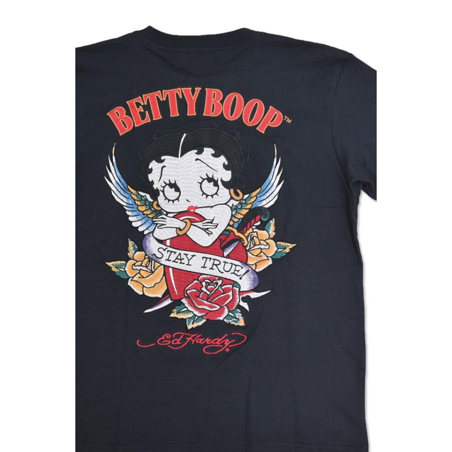 Ed Hardy×BETTY 天竺半袖Tシャツ サクラスタイルセレクション BED-2503