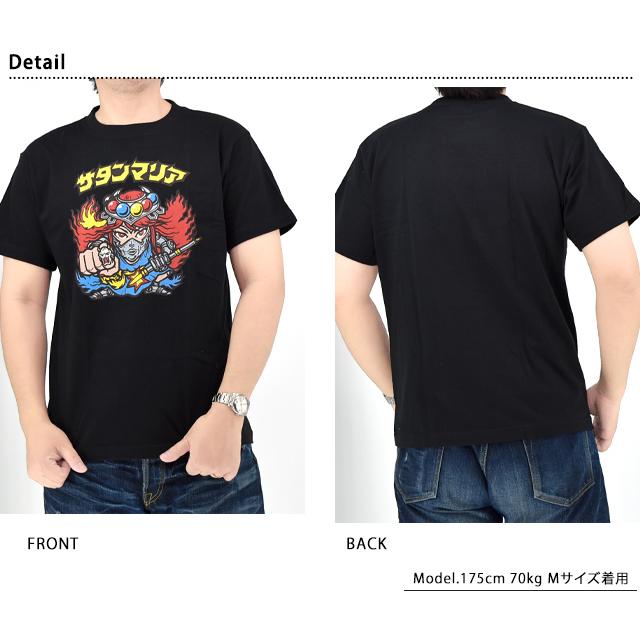 ビックリマン半袖Tシャツ「サタンマリア」 サクラスタイルセレクション 