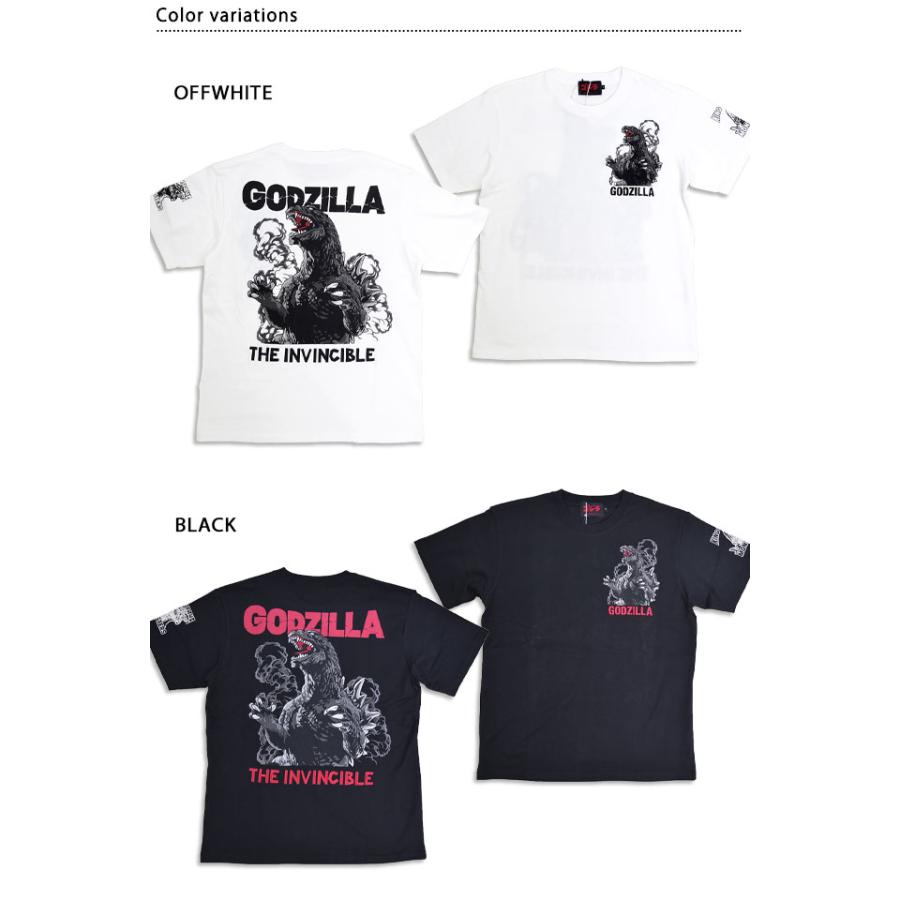 ゴジラ「ゴジラ・モスラ・キングギドラ 大怪獣総攻撃」天竺半袖Tシャツ 