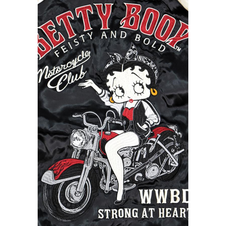 BETTY×ネバーマインド リバーシブルスカジャン NEVER MIND BBN