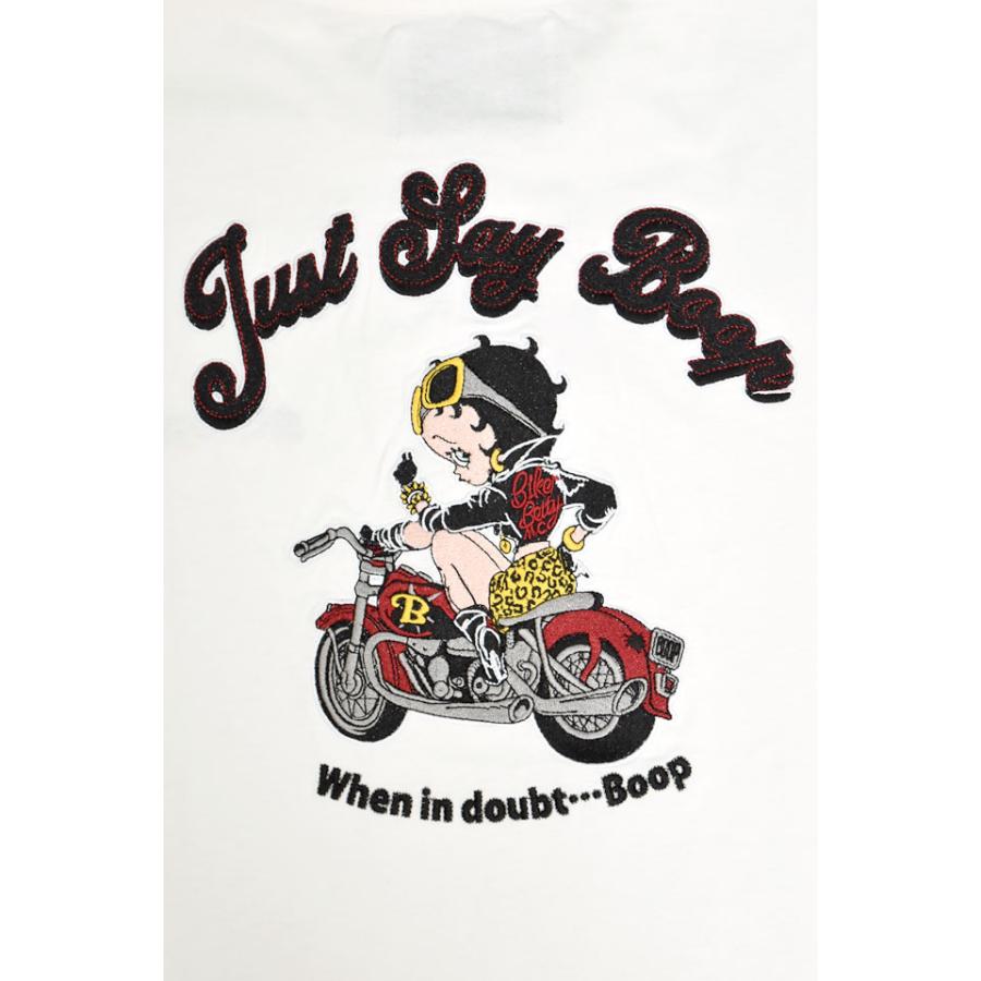 バイクBETTY コットン天竺半袖Tシャツ サクラスタイルセレクション