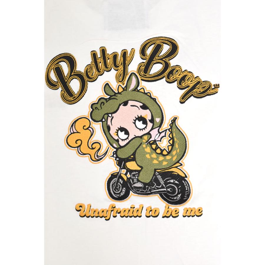 ベティーちゃん　BETTY バイクバブ龍BETTY コットン天竺半袖Tシャツ サクラスタイル