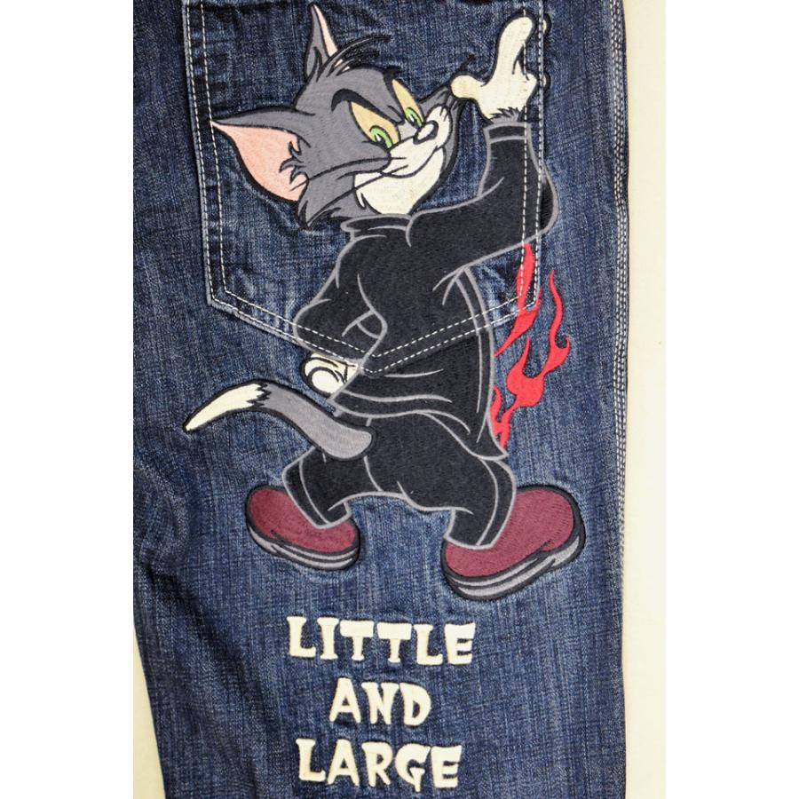 TOM＆JERRY×ネバーマインド 刺繍デニムパンツ NEVER MIND TJN-2618