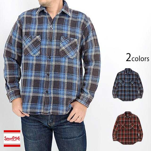 ヘビーツイルチェックワーク長袖シャツ SUGER CANE SC28974 シュガーケーン 東洋エンタープライズ 日本製 ヘビーツイルチェックワーク長袖シャツ SUGER CANE SC28974 シュガー
