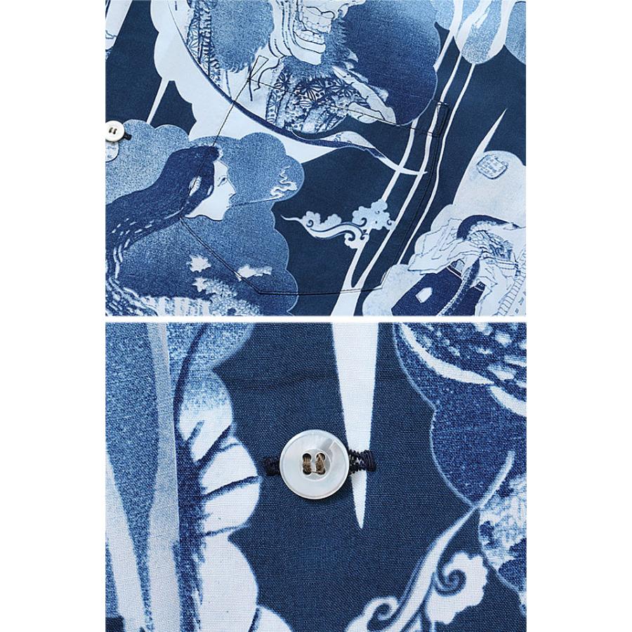 レーヨンアロハシャツ SUN SURF×葛飾北斎 SPECIAL EDITION「百物語