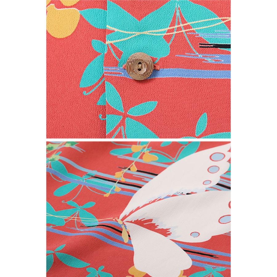 レーヨンアロハシャツ「FLUTTERING BEAUTY」 SUN SURF SS39027
