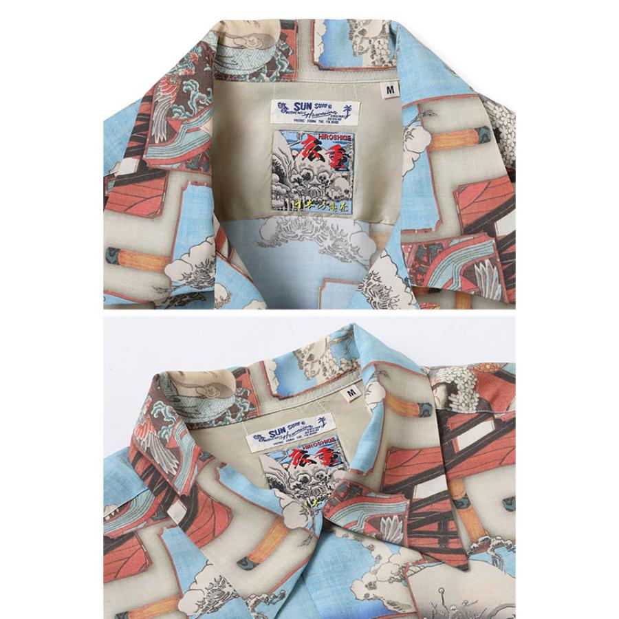 SUN SURF × 歌川広重 SPECIAL EDITION 「平清盛怪異を見る図」アロハ