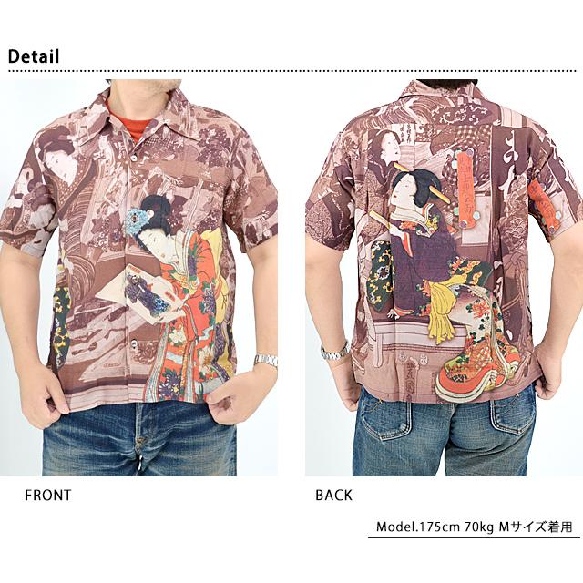 SUN SURF × 三代目 歌川豊国 SPECIAL EDITION 「今様見立士農工商・商人」アロハシャツ SUN SURF SS39325 サンサーフ SUN SURF × 三代目 歌川豊国 SPECIAL EDITION 「今様見立士農工商