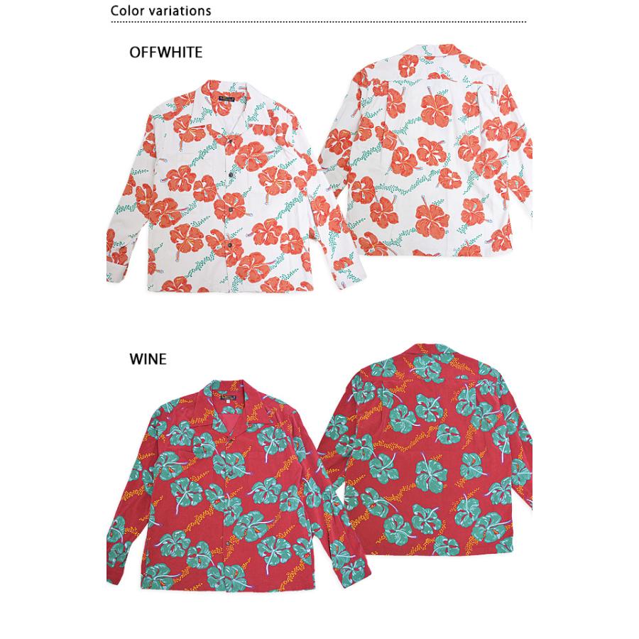 HIBISCUS」コーデュロイ長袖オープンシャツ SUN SURF SS29336