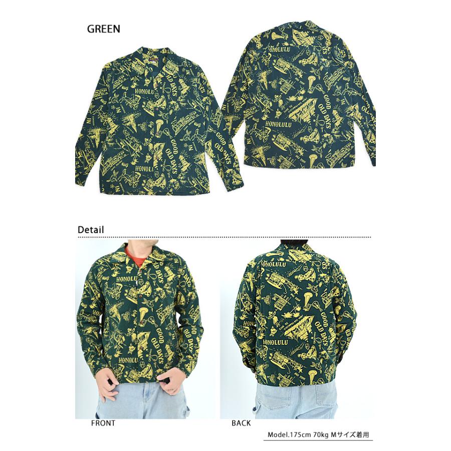 GOOD OLD DAYS」コーデュロイ長袖オープンシャツ SUN SURF SS29338