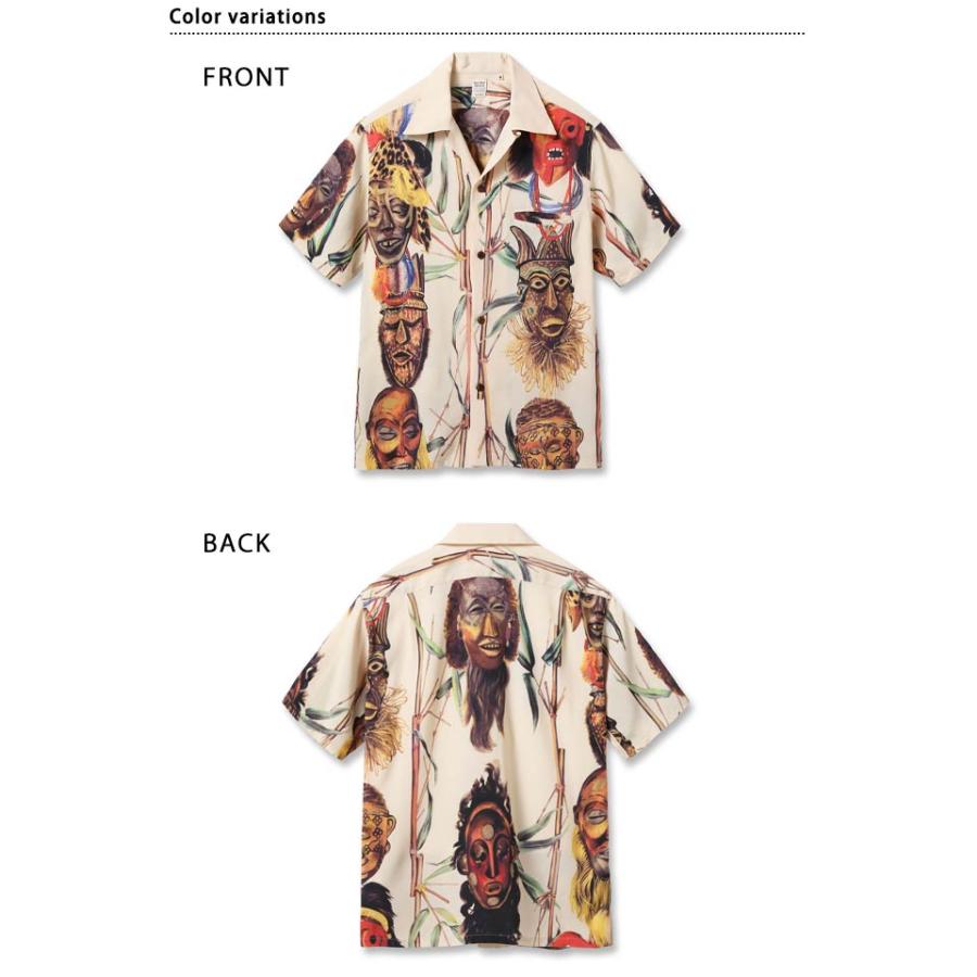 SPECIAL EDITION レーヨンアロハシャツ「BATTLE MASK」 SUN SURF