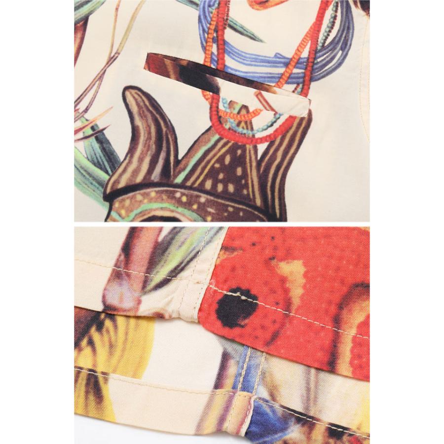 SPECIAL EDITION レーヨンアロハシャツ「BATTLE MASK」 SUN SURF