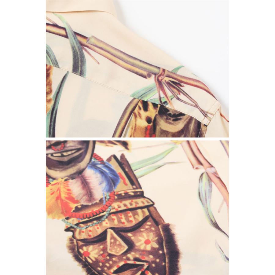SPECIAL EDITION レーヨンアロハシャツ「BATTLE MASK」 SUN SURF