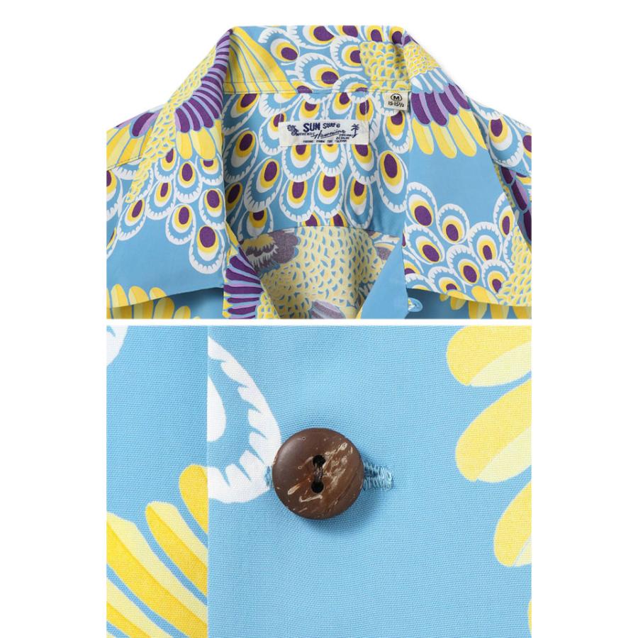 レーヨンアロハシャツ「PEACOCK」 SUN SURF SS39480 サンサーフ