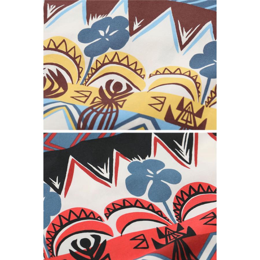 コットンブロードアロハシャツ「TROPICAL WOODCUT」 SUN SURF SS39504