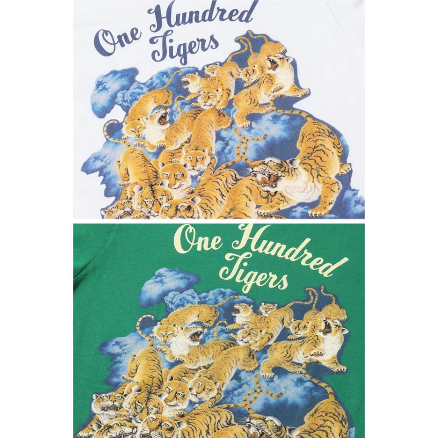 半袖Tシャツ「ONE HUNDRED TIGERS」 SUN SURF SS79162 サンサーフ 百虎