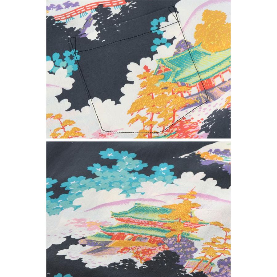 レーヨンアロハシャツ「ANCIENT CAPITAL」 SUN SURF SS39618