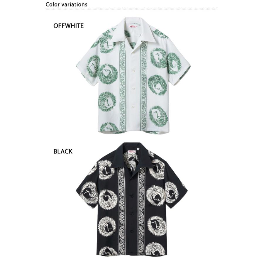 レーヨンアロハシャツ「ORIENTAL BORDER」 SUN SURF SS39629