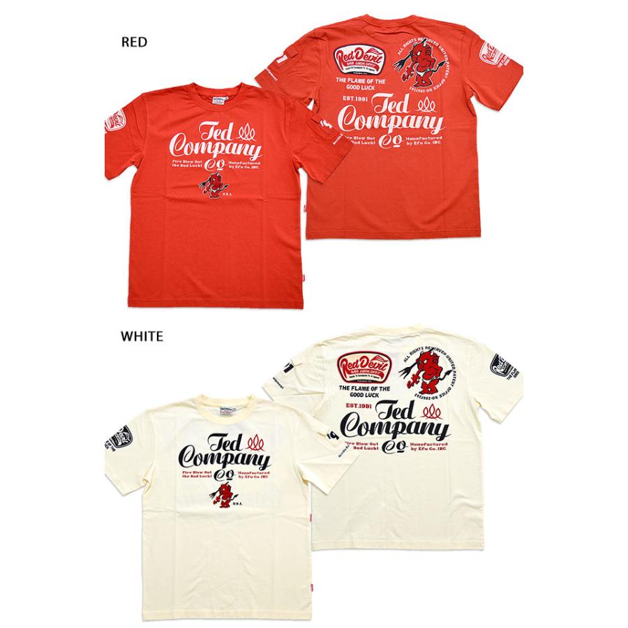 TED COMPANY半袖Tシャツ TEDMAN テッドマン TDSS-535 エフ商会
